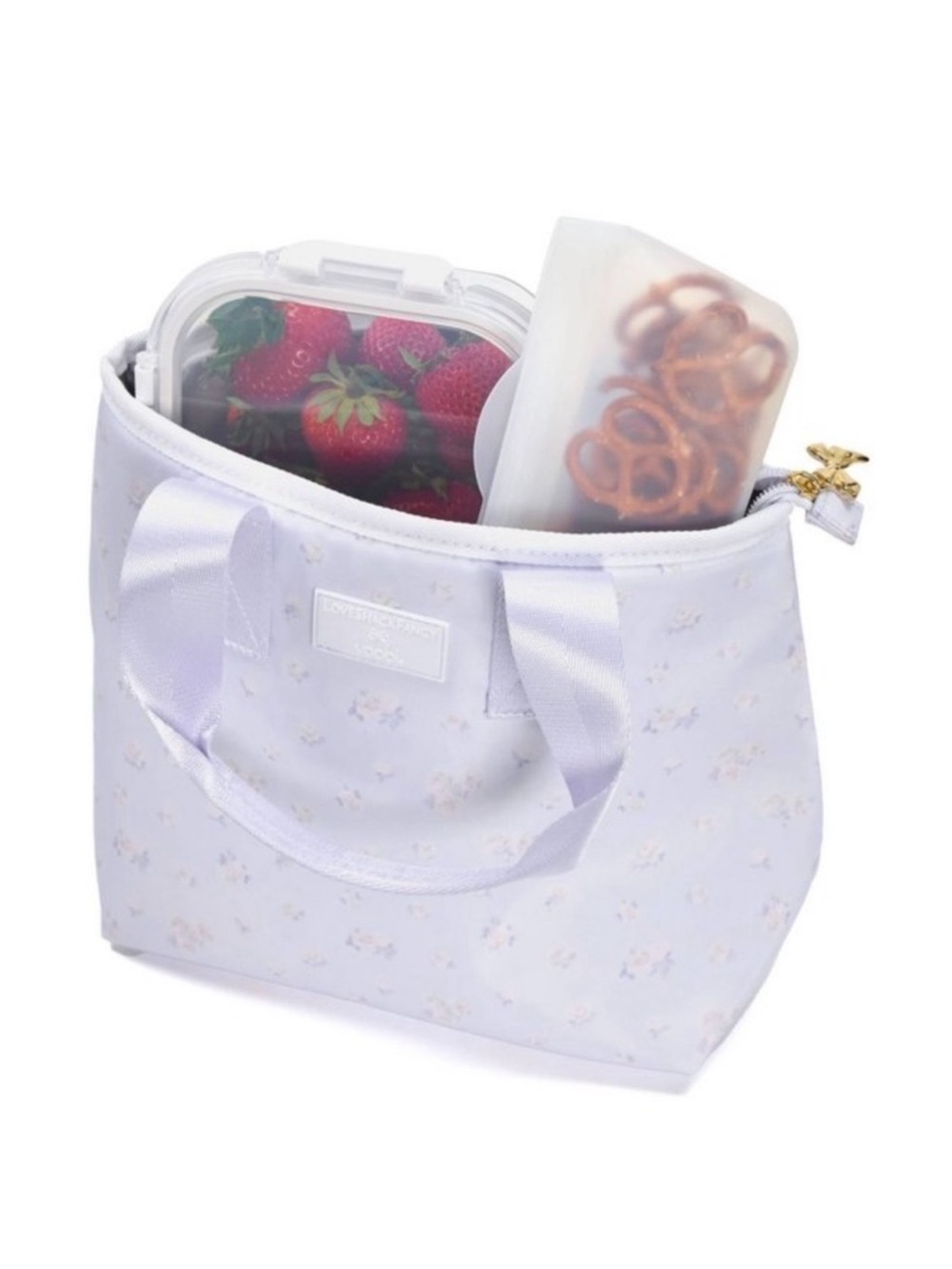 LoveShackFancy x Target - Yoobi Lunch Bag Breezy Blue, LoveShackFancy Lunch Bag - Picture 2 of 4